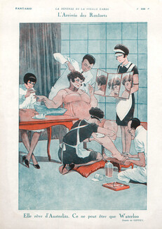René Giffey 1928 manicure, pedicure, hairdresser