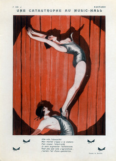 Georges Pavis 1925 Music-hall Equilibrist, Circus