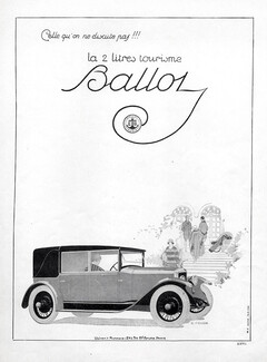 Ballot (Cars) 1925 E. Frock