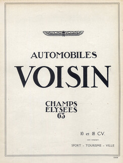 Voisin (Cars) 1925