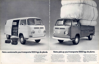 Volkswagen (Cars) 1972 Camionnette, Pick-up, Doyle Dane Bernbach