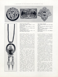 Mauboussin (Jewels) 1926 Brooch, Pendant, Bird Brooch