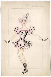 Jenny Carré 1934, Mademoiselle Ducharme, Original costume design