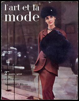 L'Art et la Mode 1955 October, Irwin Crosthwait, Bernard Blossac
