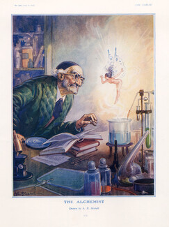 Alfred Bestall 1926 the Alchemist