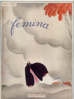 Charles Loupot 1925 Femina Original Cover