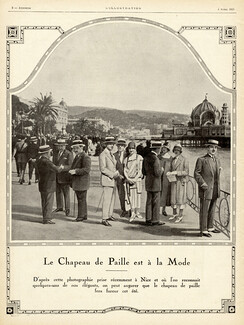 Le Chapeau de Paille est à la Mode 1925 Nice