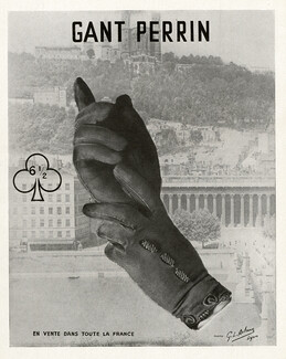Perrin (Gloves) 1941 Fourvière, Photo G.L. Arlaud, Lyon