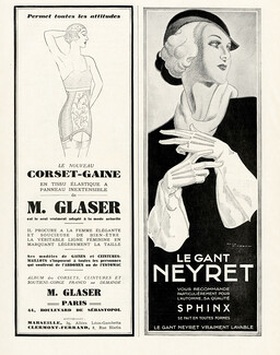 Neyret (Gloves) 1931 Sphinx, René Vincent
