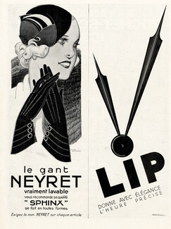 Neyret (Gloves) 1933 René Vincent