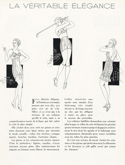La Véritable Elégance 1936 Girdles Advert
