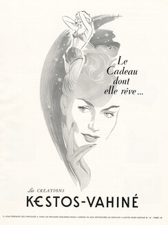 Kestos, Lingerie — Original adverts and images