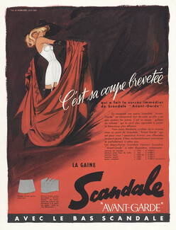 Scandale (Lingerie) 1956 Diaz, Girdle