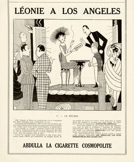 Abdulla 1923 Léonie à Los Angeles n°5, Fish