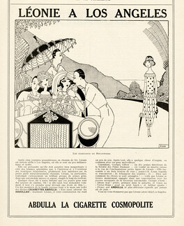 Abdulla 1923 Léonie à Los Angeles, Hollywood, Fish