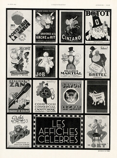 Les Affiches Célèbres 1934