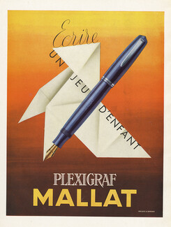 Mallat 1947 Plexigraf, Un Jeu d'Enfant