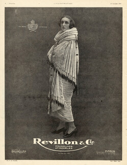 Revillon (Fur Clothing) 1924 Phot. Gilbert René
