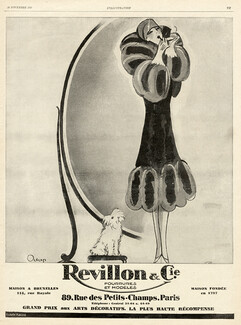 Revillon (Fur Clothing) 1927 Odap