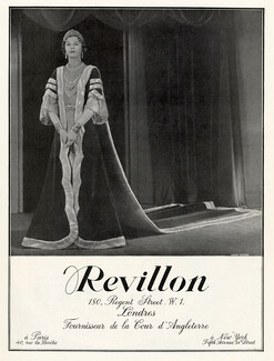 Revillon (Fur Clothing) 1937 Cour d'Angleterre, Photo Scaioni