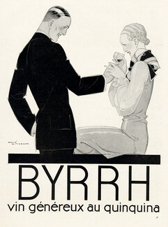 Byrrh 1930 René Vincent