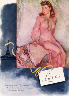 Laros 1945 nightgown, John LaGatta