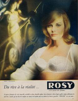 Rosy (Lingerie) 1960 bra, photo Molinard