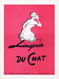 Lingerie du Chat (Lingerie) 1955