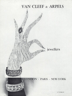 Van Cleef & Arpels 1955 Bracelets, Jean Coquin (english version jewellers)