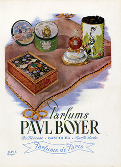 Paul Boyer 1946 Bandoura, Haute Mode, Pêcheresse