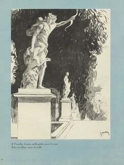 Etienne Drian 1942 Versailles, Diane Classical Antiquity