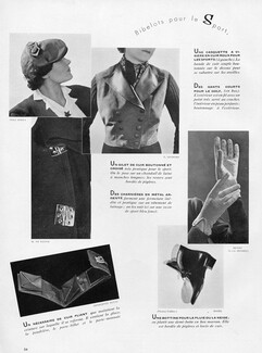 Véra Boréa (Couture) 1937 Casquette à visière