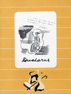 Ducharne (Fabric) 1943 Hervé Baille, Colette