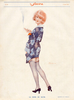 Suzanne Meunier 1924 La Mode du Batik