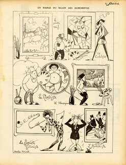 Arsène Brivot 1924 En marge du Salon des Humoristes