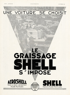Shell (Motor Oil) 1936 Graissage