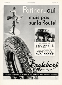 Englebert 1937 ice skating