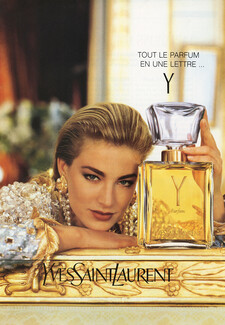 Yves Saint Laurent, Perfumes — Original adverts and images