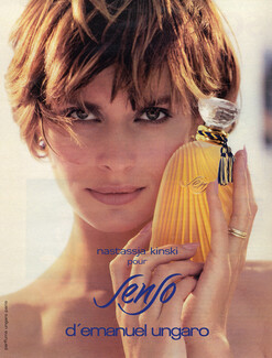 Ungaro (Perfumes) 1987 Senso, Nastassja Kinski