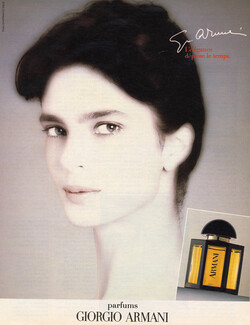Giorgio Armani (Perfumes) 1987 Photo Gianfranco Salis