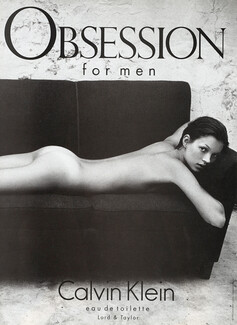 Calvin Klein (Perfumes) 1994 Obsession, Kate Moss
