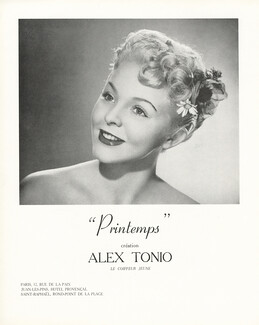 Alex Tonio (Hairstyle) 1951