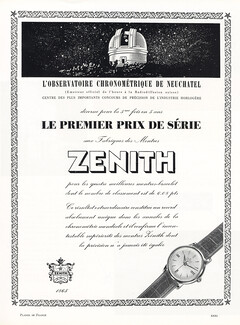 Zenith (Watches) 1955 Observatoire de Neuchatel