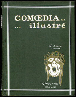 Comoedia Illustré 1911-1912 Editor Volume 12 issues, Rue de la Paix, Paul Iribe, Paquin, Joconde, Mona Lisa