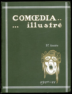 Comoedia Illustré 1910-1911 Editor Volume 24 issues Ballets Russes. Léon Bakst, Waslaw Nijinsky