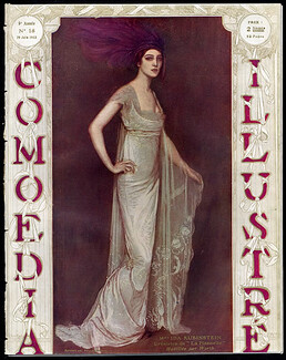 Comoedia Illustré 1913 n°18 Ida Rubinstein "La Pisanelle", Antonio de La Gandara, Worth
