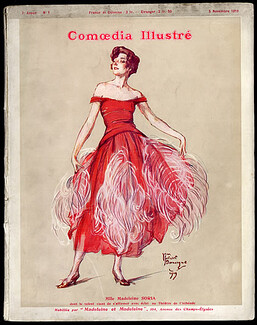 Comoedia Illustré 1919 n°1, Jean-Gabriel Domergue