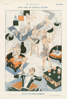 Paul Dufau 1928 Cocktail Charleston