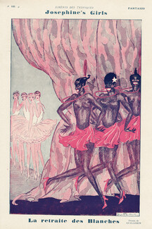 Guillemin 1928 Josephine's Girls Dancers Music-hall