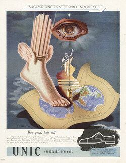 Unic (Shoes) 1947 Jean Mercey
